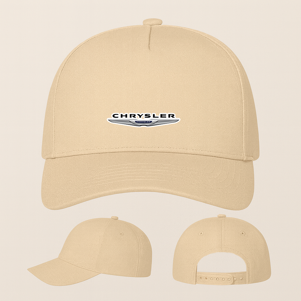 Chrysler Car Five Panel Twill Snapback Cap